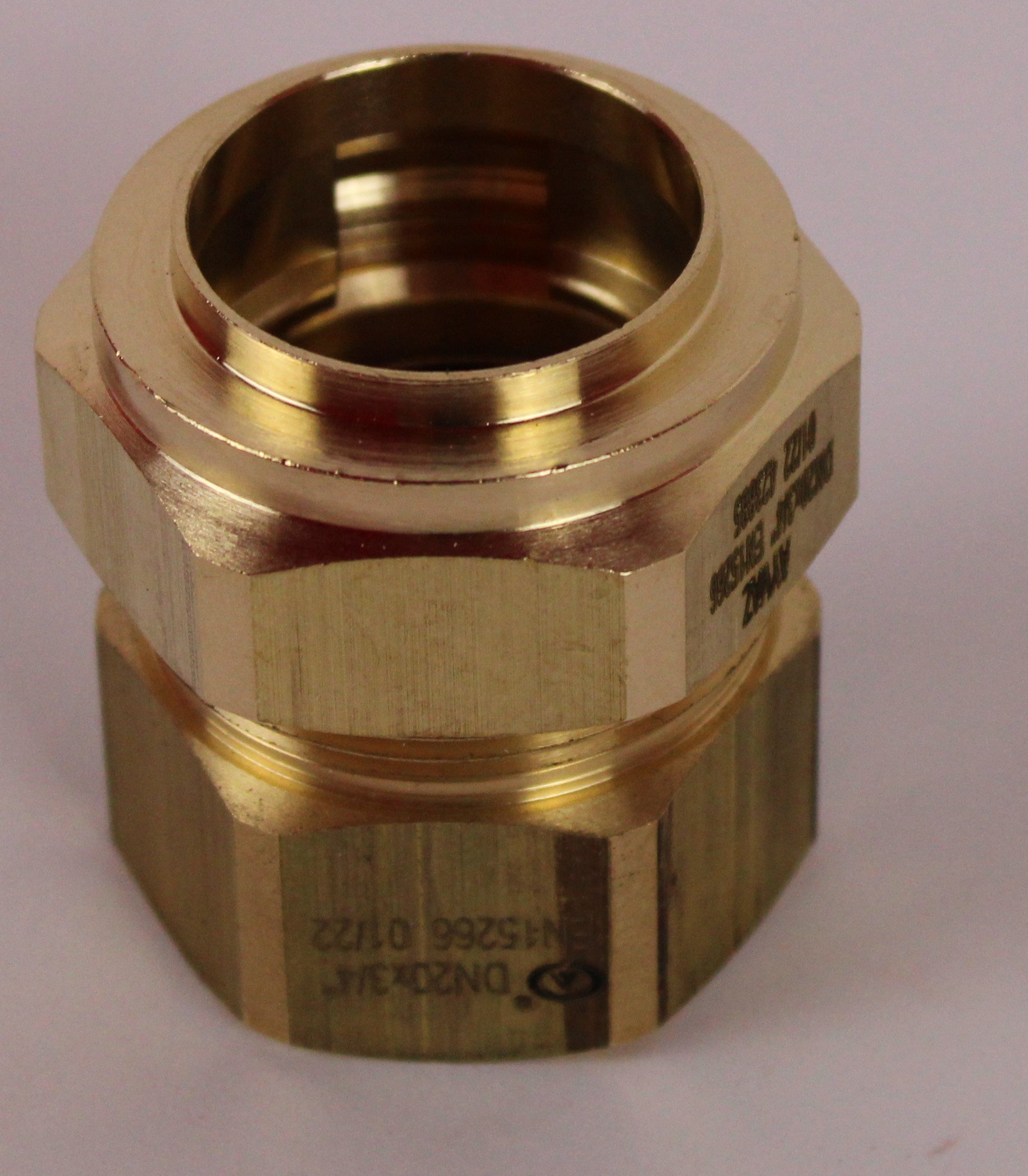 Vrouwelijke Adapterstuk DN x F" type Push-Fit met dichting